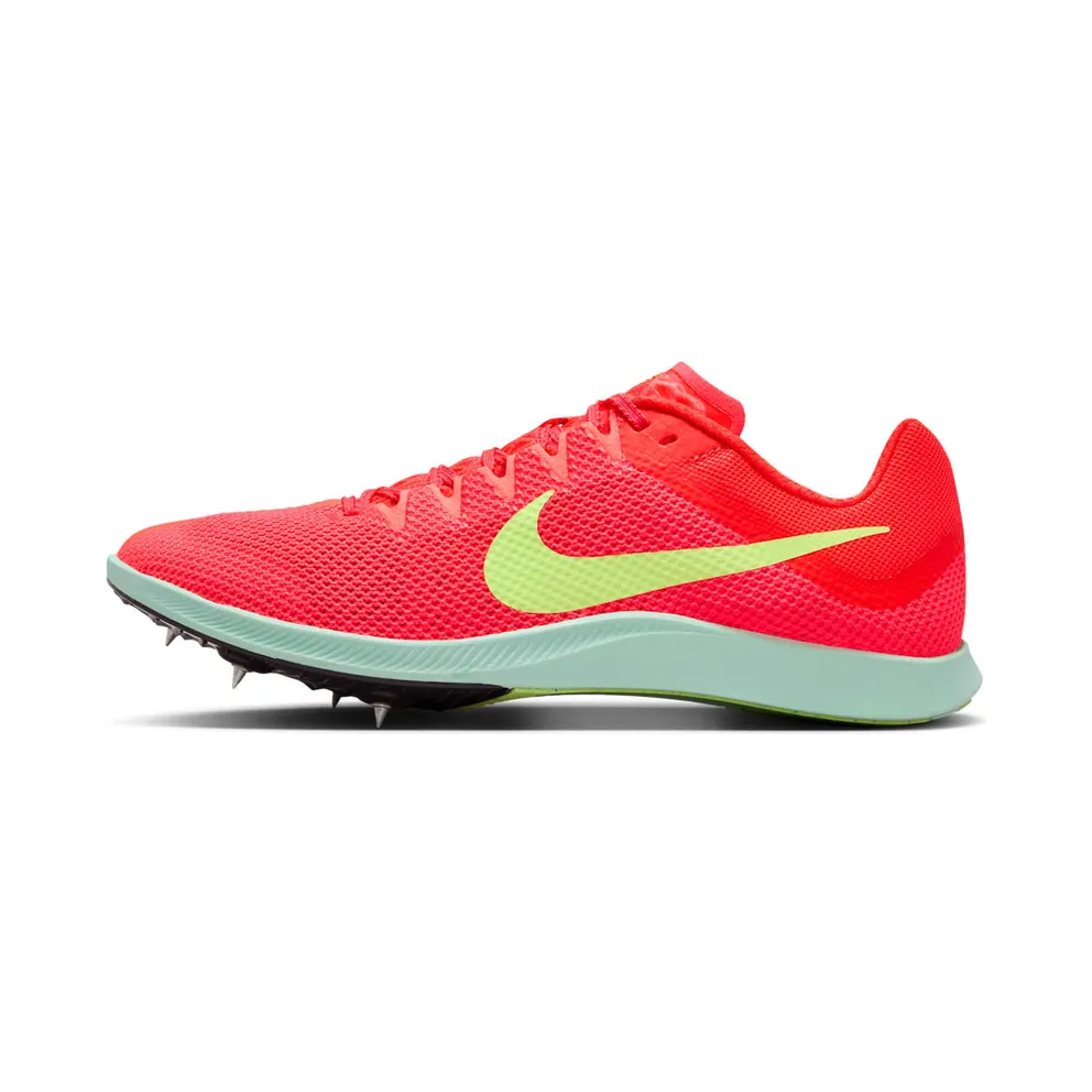 Nike Zoom Rival Distance Bright Crimson Barely Volt Lime Blast Washed Coral (FZ9653-600)