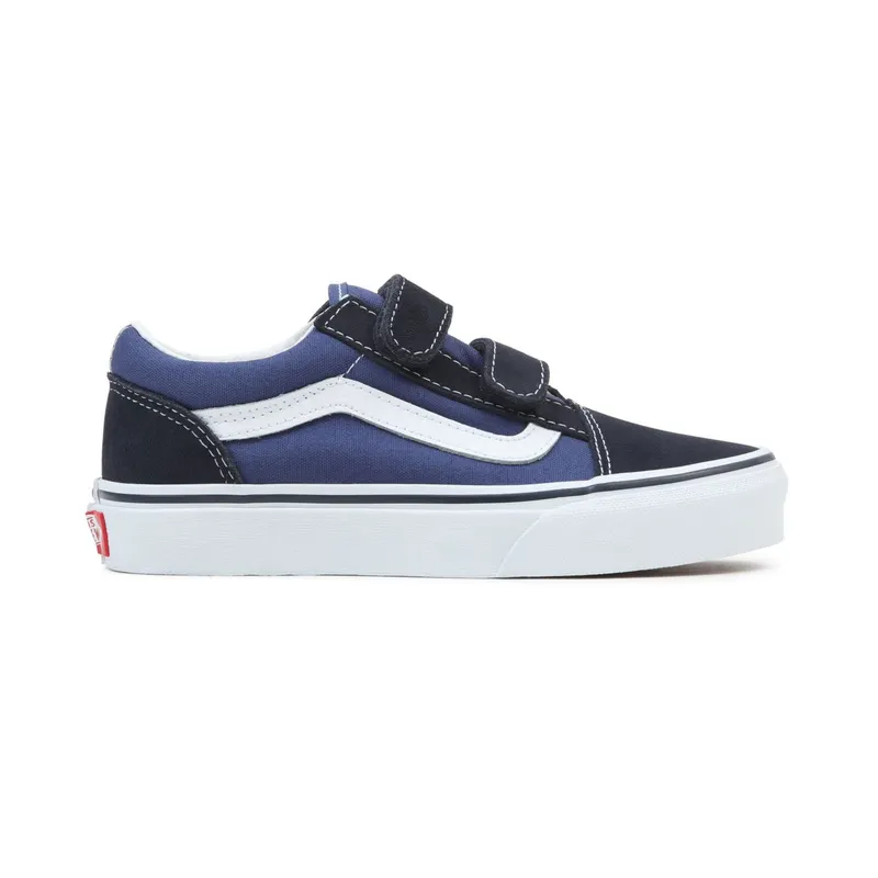 Vans Kids Navy Old Skool V Little Kids (VN000VHENWD1)