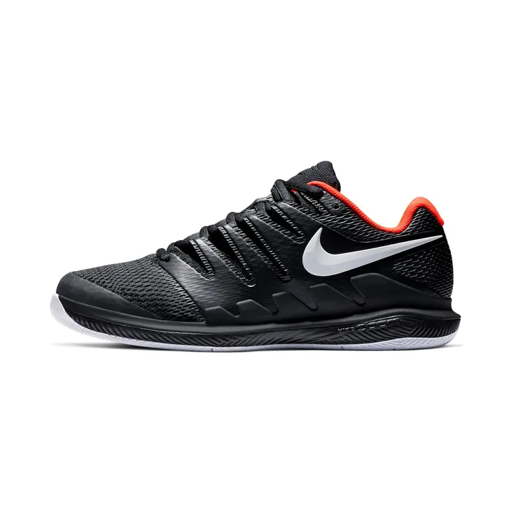 NikeCourt Air Zoom Vapor X Hardcourt “Black / Bright Crimson / White” (AA8030-016)