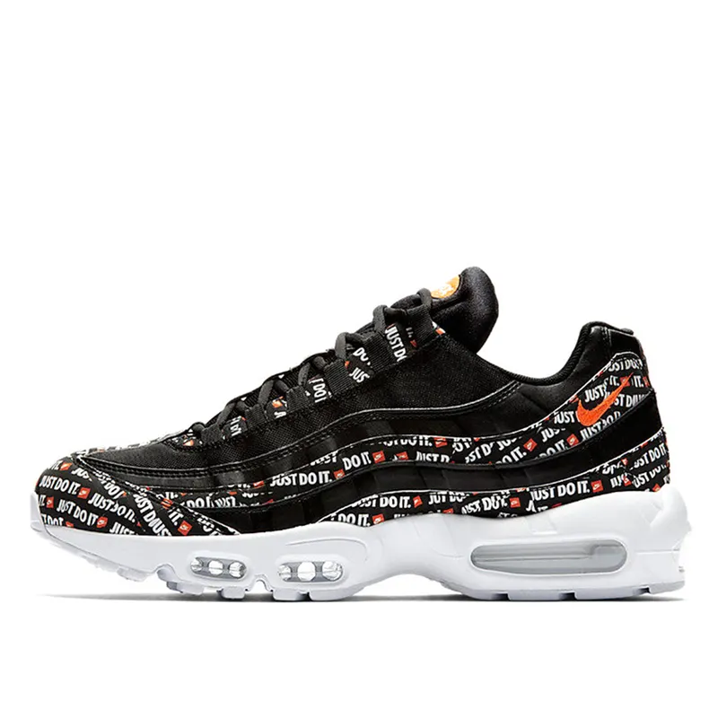 Nike Air Max 95 Just Do It Pack Black Black/Black-White-Total Orange (AV6246-001)