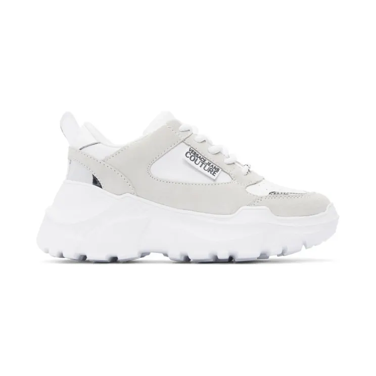 Versace Jeans Couture White Speedtrack Colors Sneakers (EE0VWASC2E71955)