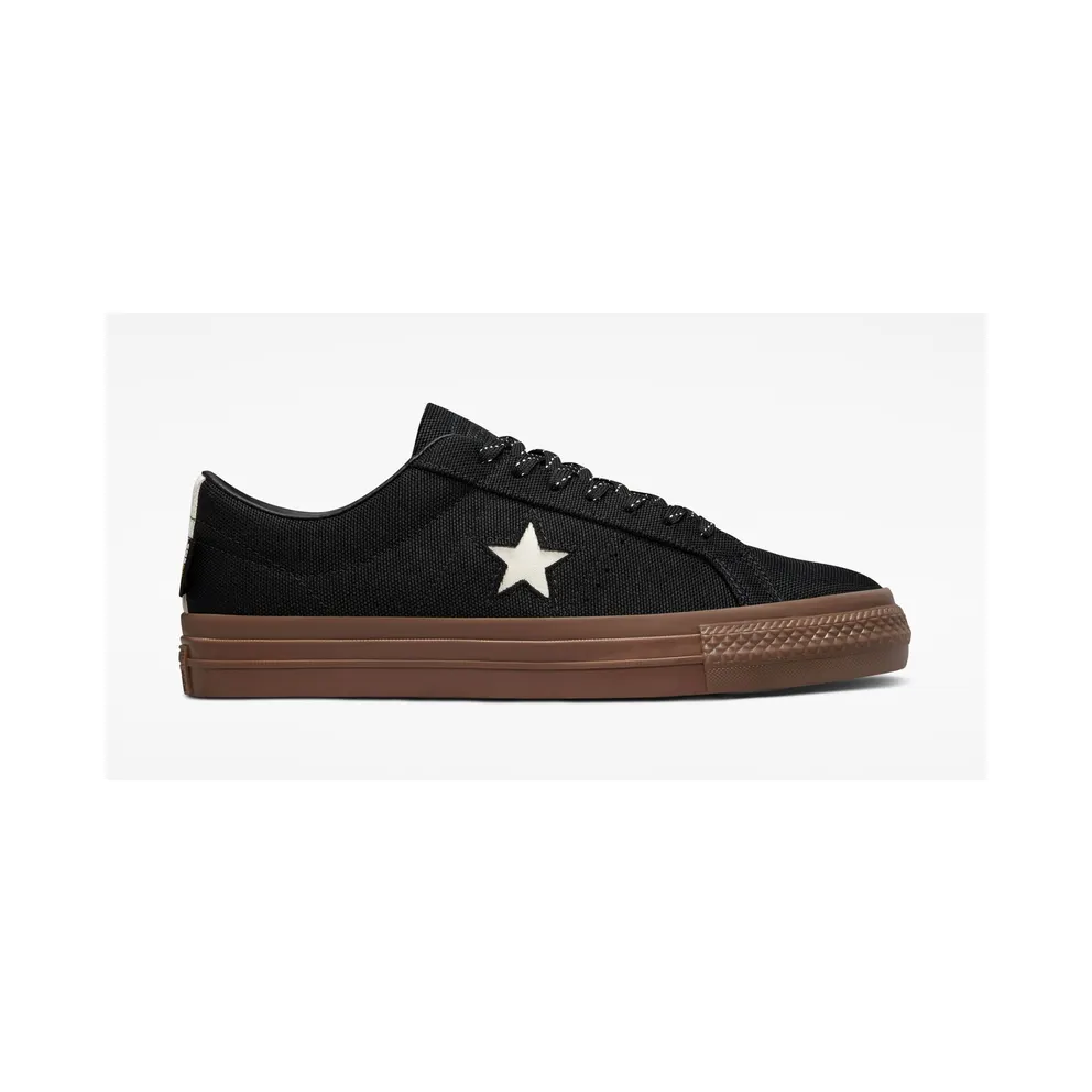 Converse One Star Pro Cordura Canvas Schwarz/Weiß/Dark Gum (A03217C)