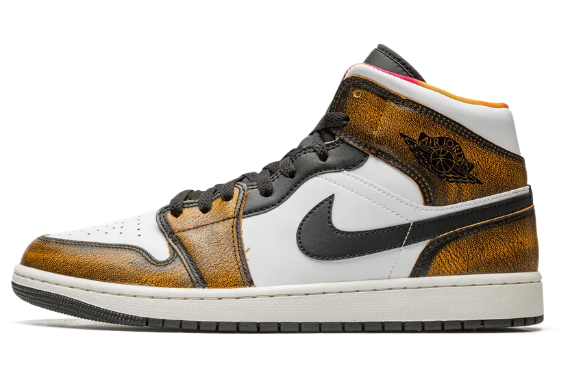 Air Jordan 1 Mid SE “Wear-Away – Infrared” (DV9565-006)