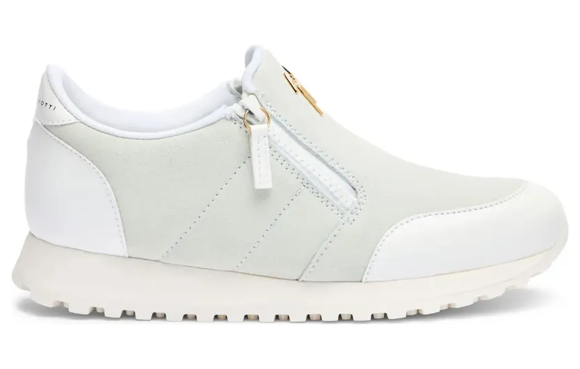 Giuseppe Zanotti Ilde Run Wildleder-Sneakers – Weiß (I160019K10)