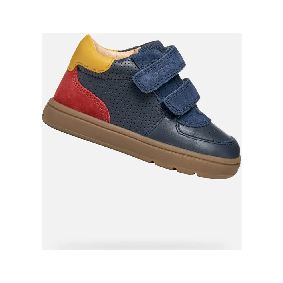 Geox sneaker Marineblauw/Red (B554DA08522C0735)