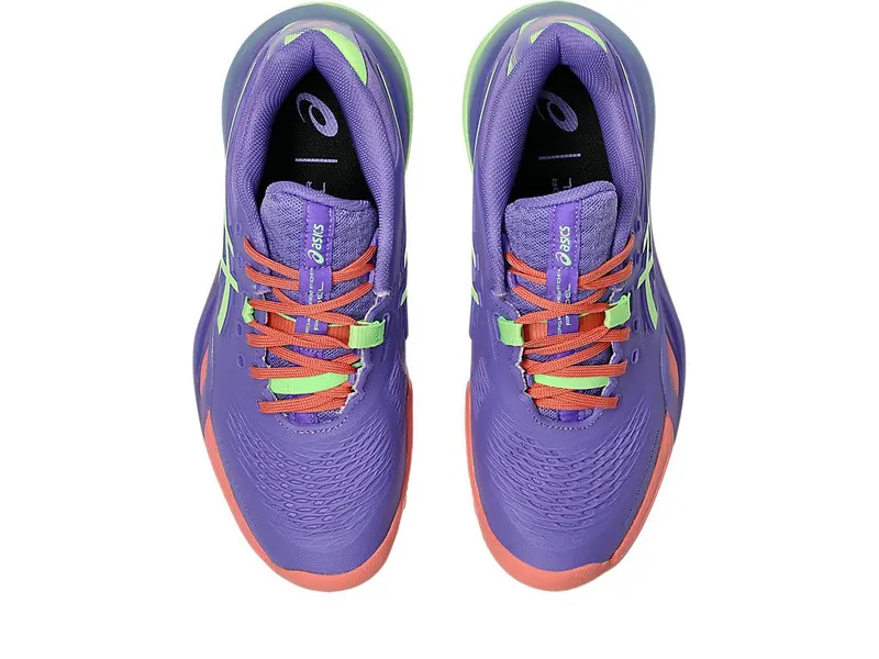ASICS GEL-RESOLUTION X PADEL “Amethyst / Illuminate Green” (1042A285-501)