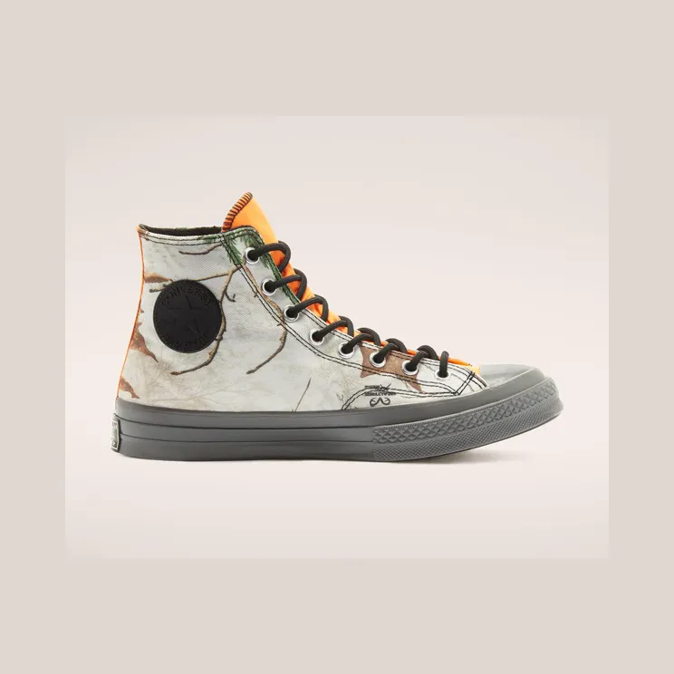 Converse Realtree x Chuck 70 GTX High ‘White’ White/Flash Orange/Egret (169365C)