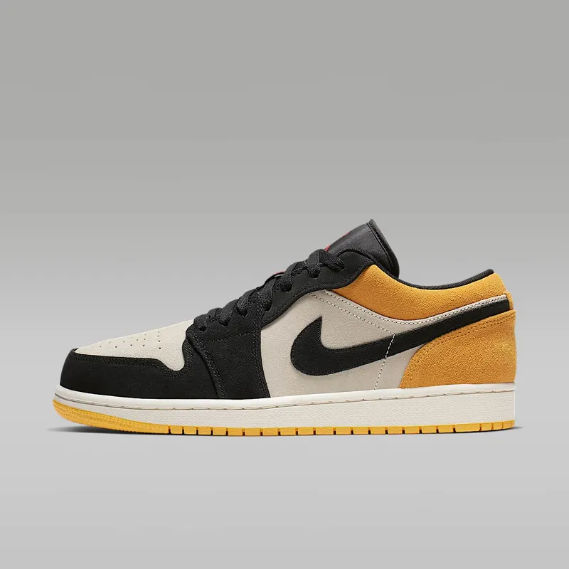 Jordan 1 Low Sail University Gold Black Sail/Gym Red-University Gold-Black (553558-127)