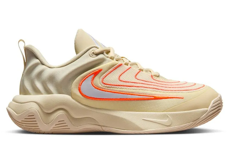 Nike Giannis Immortality 4 Light Khaki Alabaster Total Orange White (FZ6734-200)