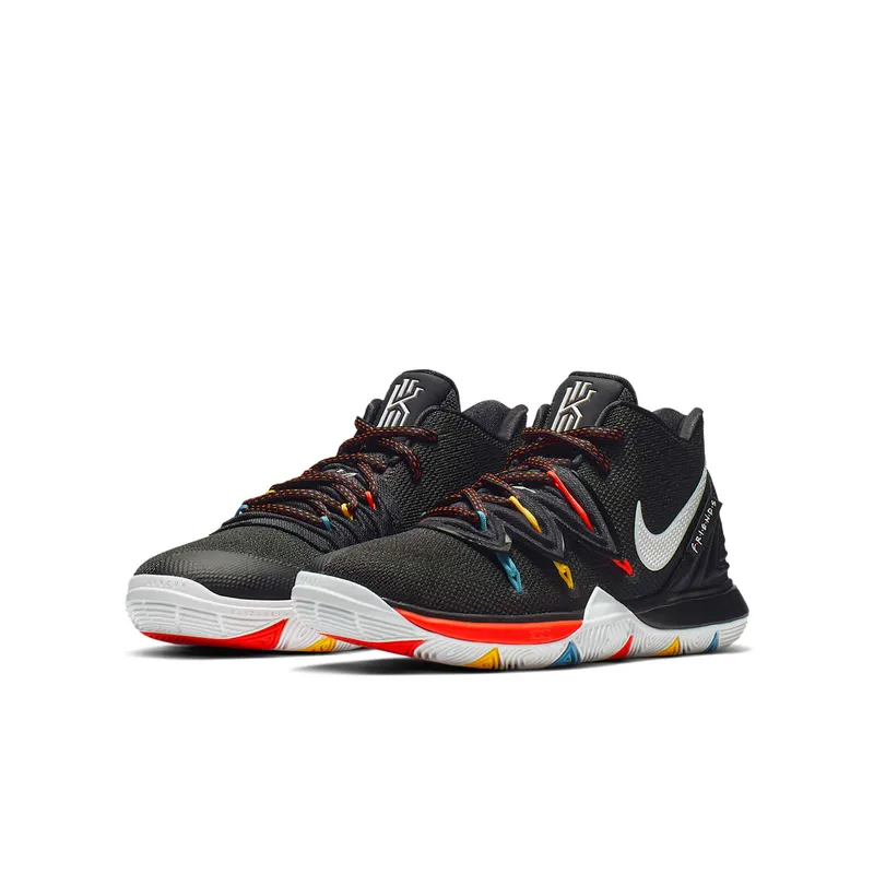 Nike Kyrie 5 Friends (GS) Black/White-Bright Crimson (AQ2456-006)