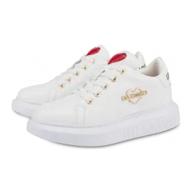 Moschino Sneakers Running Gold Metal Logo (POLJA15204G1DIA0100)