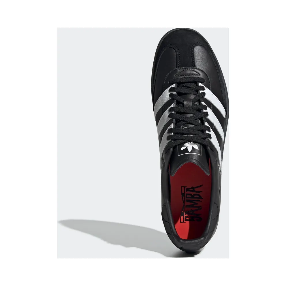 adidas Samba OG Predator Black White Core Black/Cloud White/Solar Red (EE6520)