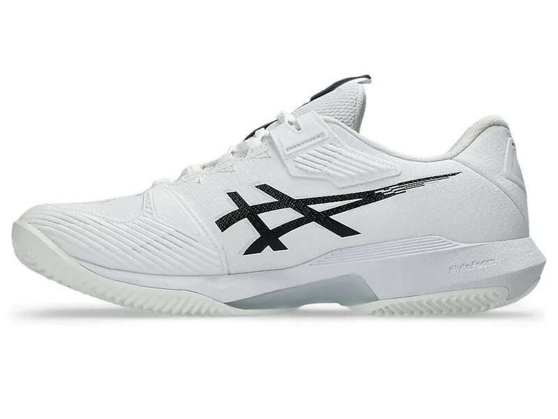ASICS SOLUTION SPEED FF 4 CLAY “White / Black” (1041A533-100)
