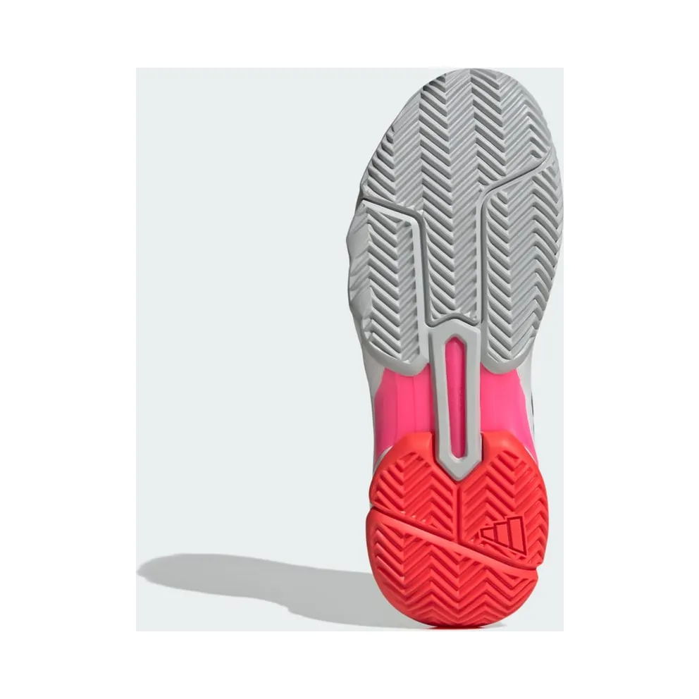 Adidas Courtjam Control 3 Tennis Cloud White / Iron Metallic / Lucid Red (IH2968)