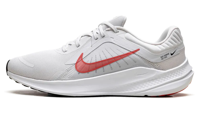 Nike Quest 5 “Platinum Tint White Black Light Crimson” (DD0204-007)