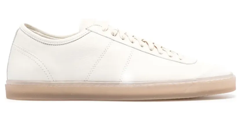LEMAIRE Linoleum leren sneakers – Beige (FO0054LL0010)
