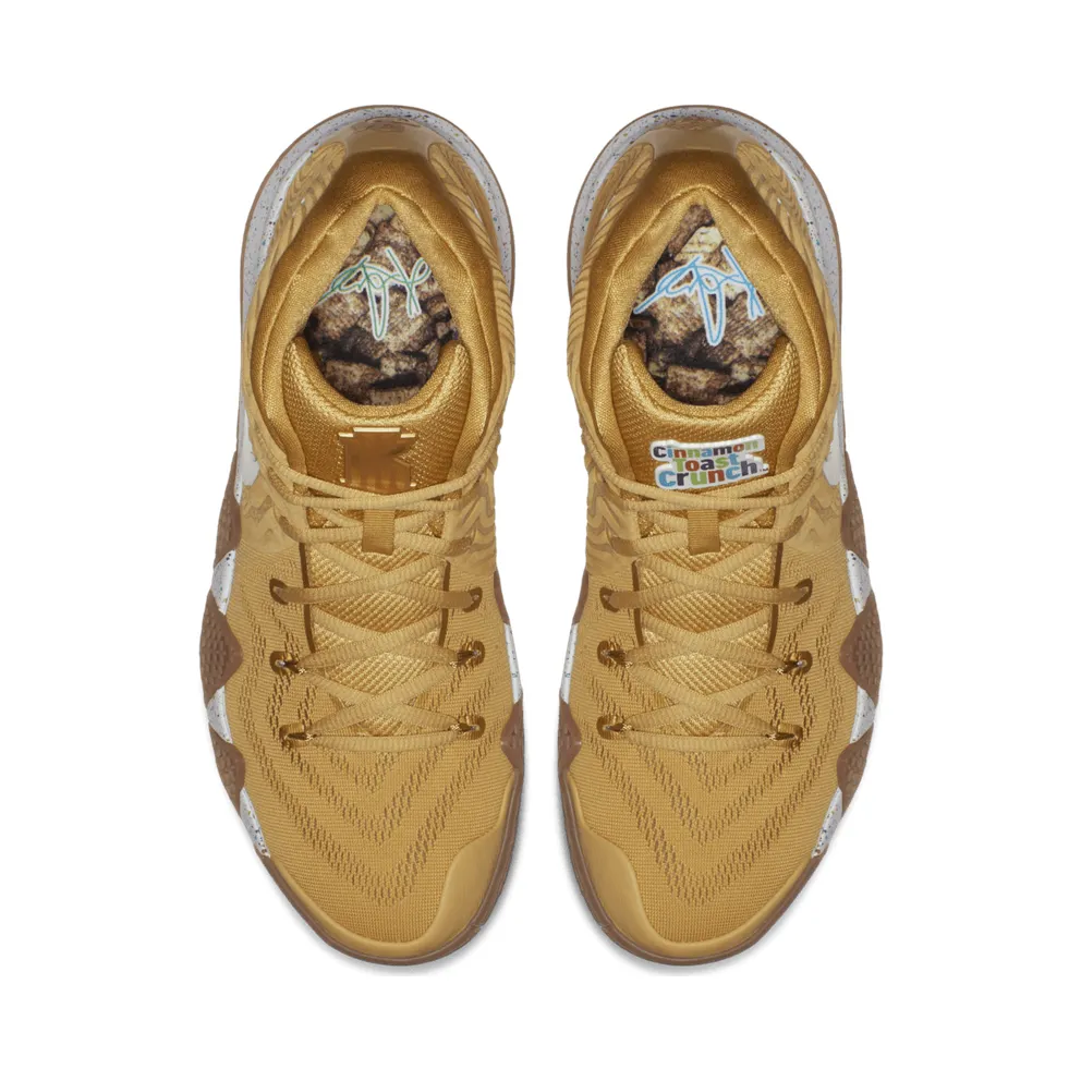 Nike Kyrie 4 Cinnamon Toast Crunch Metallic Gold Coin/White (BV0426-900)