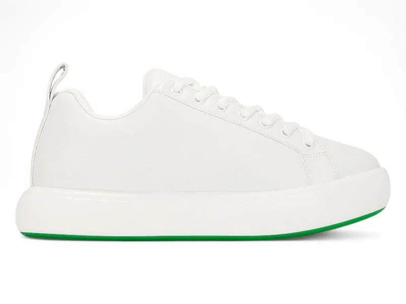 Bottega Veneta Pillow Leather Low-Top Optic White Parakeet (716198 V2CS0 9185)