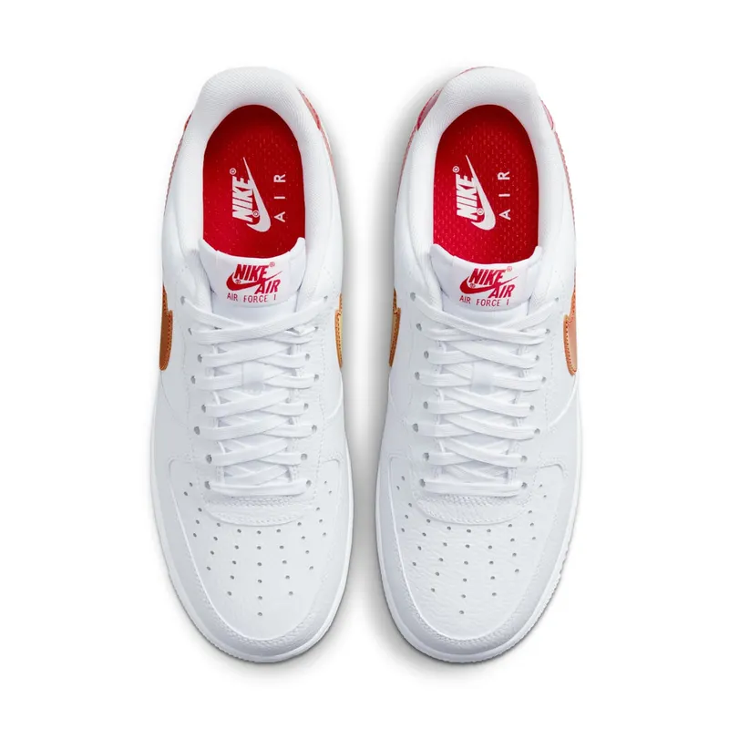 Nike Air Force 1 Low ’07 Jumbo Soosh White University Red (DV3505-100)