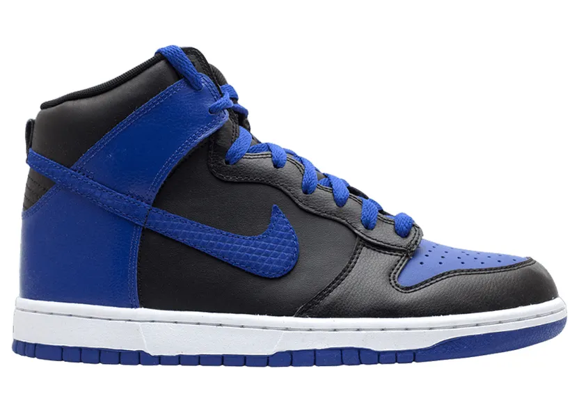 Nike Dunk High Black Old Royal (317982-049)