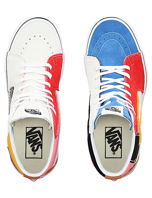 Vans SK8-Hi ‘Patchwork’ Multi/True White (VN0A38GEVMF)