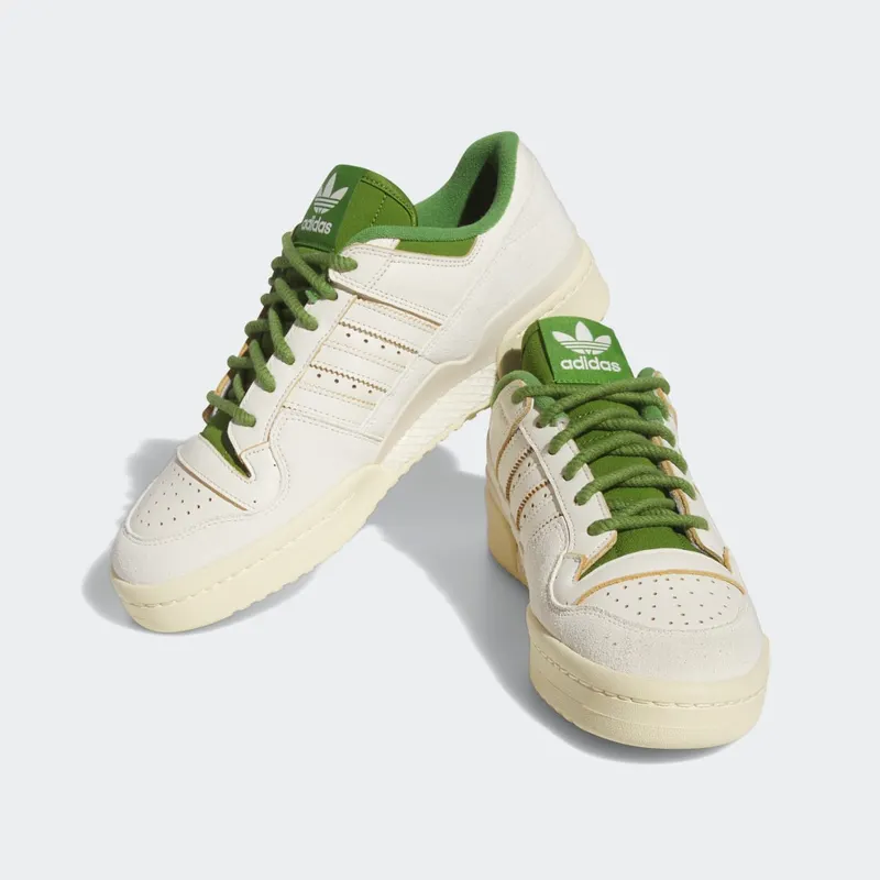 Adidas Forum 84 Low Classic Off White / Cream White / Easy Yellow (FZ6296)