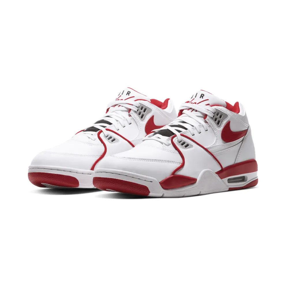 Nike Air Flight 89 White University Red White/University Red-White-Wolf Grey (819665-100)