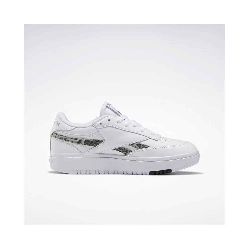Reebok Club C Double White / Silver Metallic / Black (H67813)
