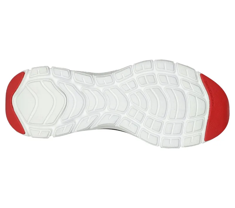 Skechers Flex Advantage 4.0 – Providence Sneaker Wht/Black/Red