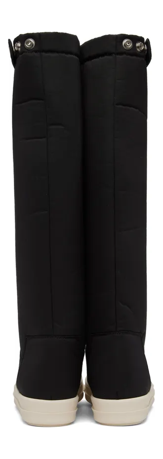 Rick Owens Drkshdw Black Elefant Sneakers (DU02B4813 MU) (2)