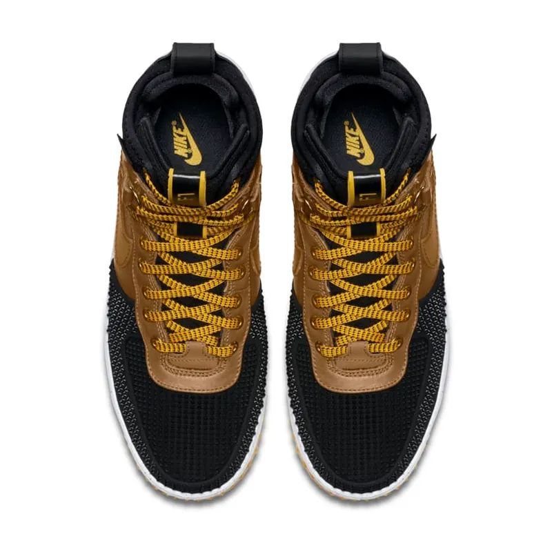 Nike Lunar Force 1 Duckboot Light British Tan Black/Light British Tan-Gold Dart (805899-004)