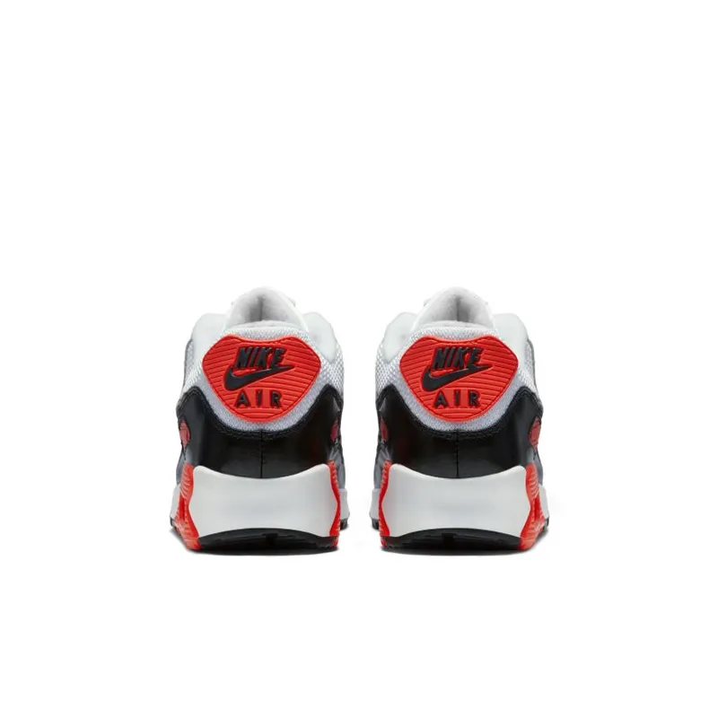 Nike Air Max 90 Infrared 2015 (GS) White/Cool Grey-Neutral Grey-Black (724882-100)