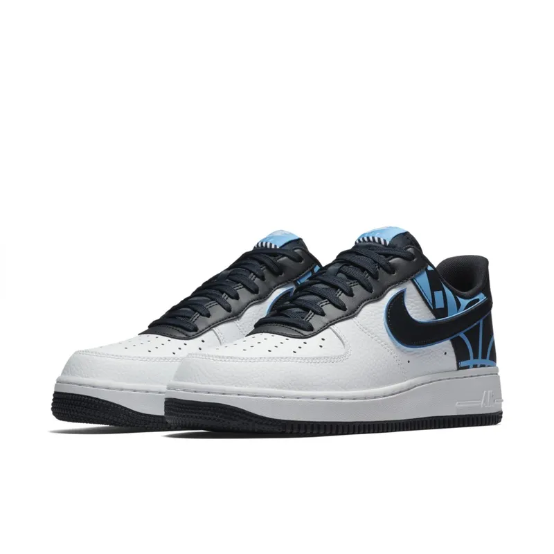 Nike Air Force 1 Low Logo Pack White Obsidian White/Dark Obsidian (823511-105)