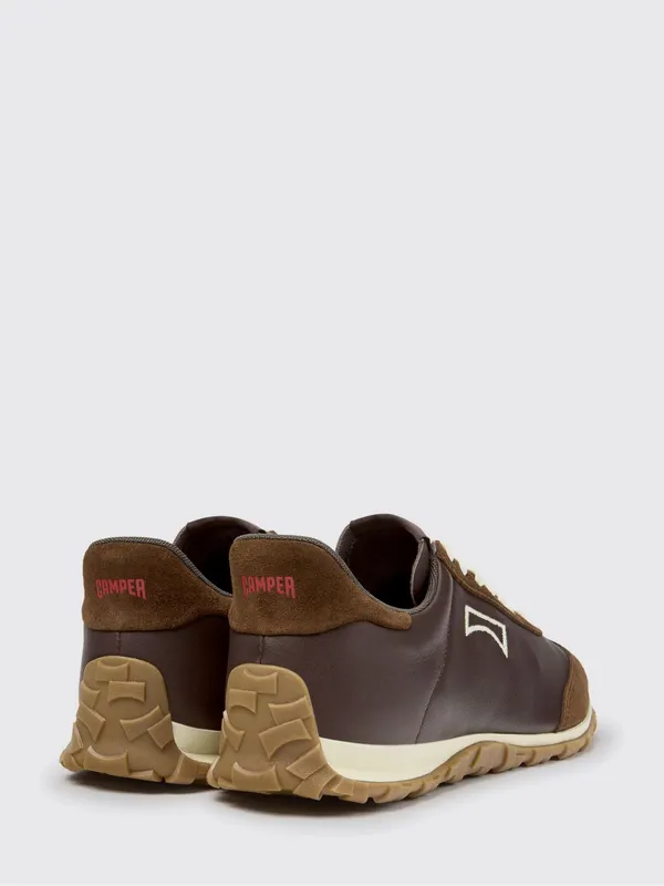 Camper Drift Walk Leather and Suede with Vibram Sole Brown (K101097-006DRIFTWALK0)