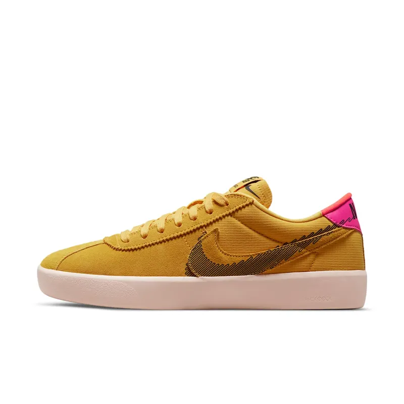 Nike SB Bruin React T Skate Shoe Yellow (CV5980-700)
