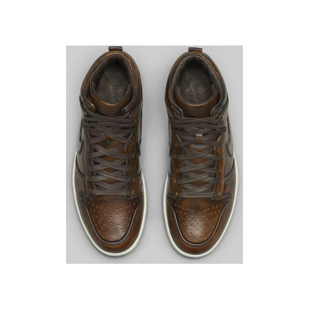 Nike Dunk High Lux Burnished Classic Brown/Classic Brown (747138-221)