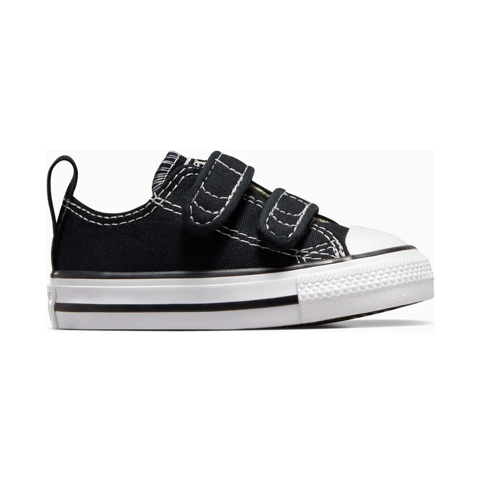 Converse Chuck Taylor All Star Ox Hook And Loop TD “Black” (7V603)