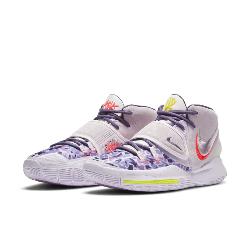 Nike Kyrie 6 Asia Grey Grey/Court Purple-Bright Crimson (CD5031-500)