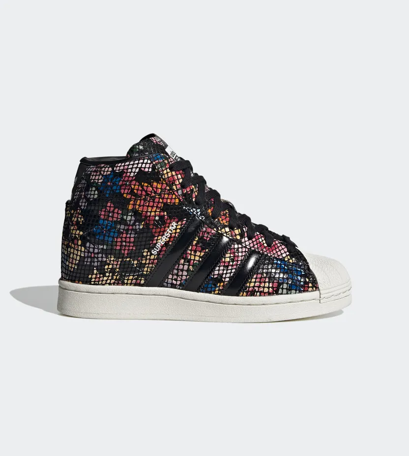 adidas Superstar Up Core Black / Off White / Red (FW3699)