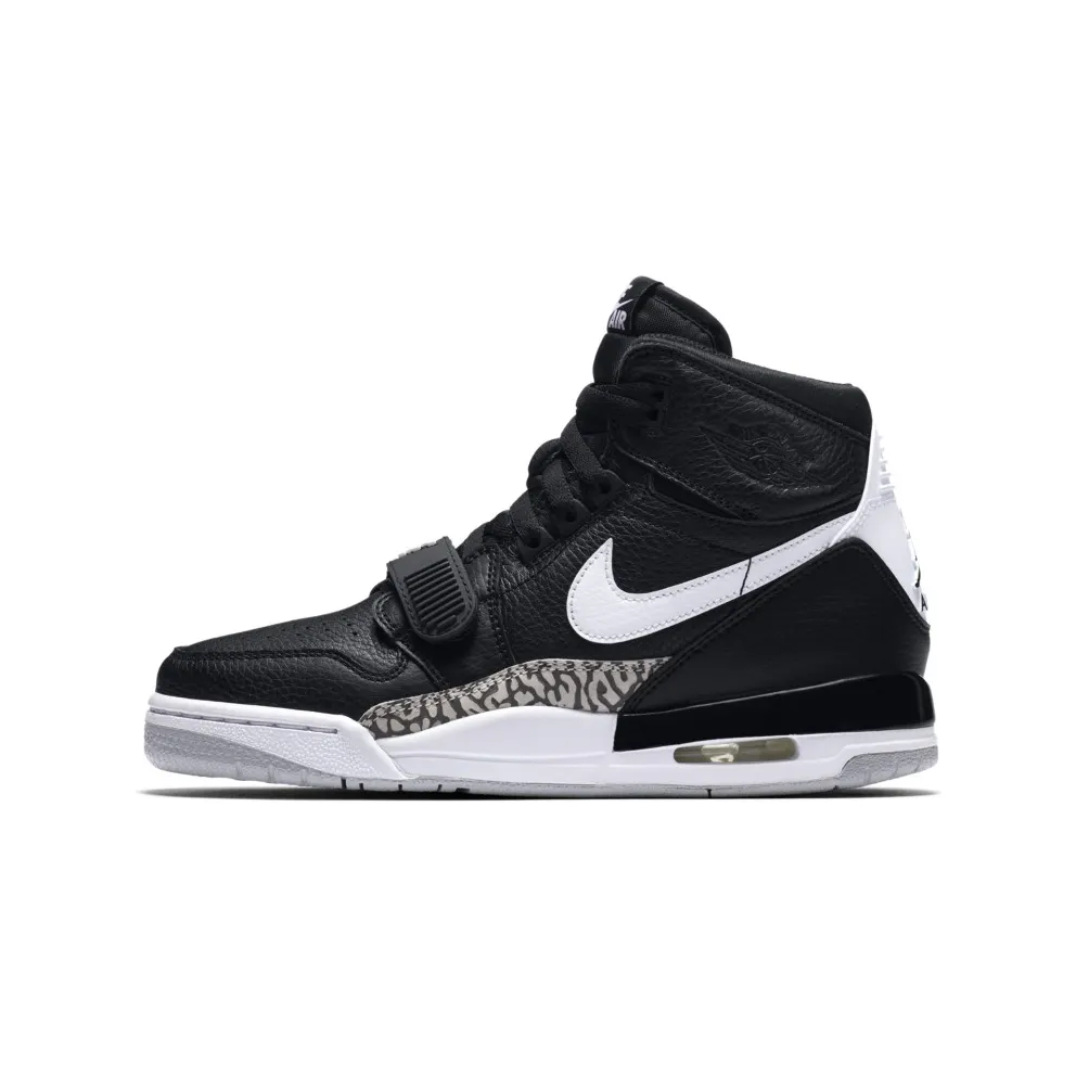 Jordan Legacy 312 Black White (GS) Black/White (AT4040-001)