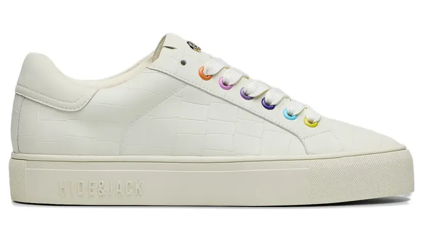 Hide&Jack Sneakers aus Leder – Nude (EIBKLCARIOC)