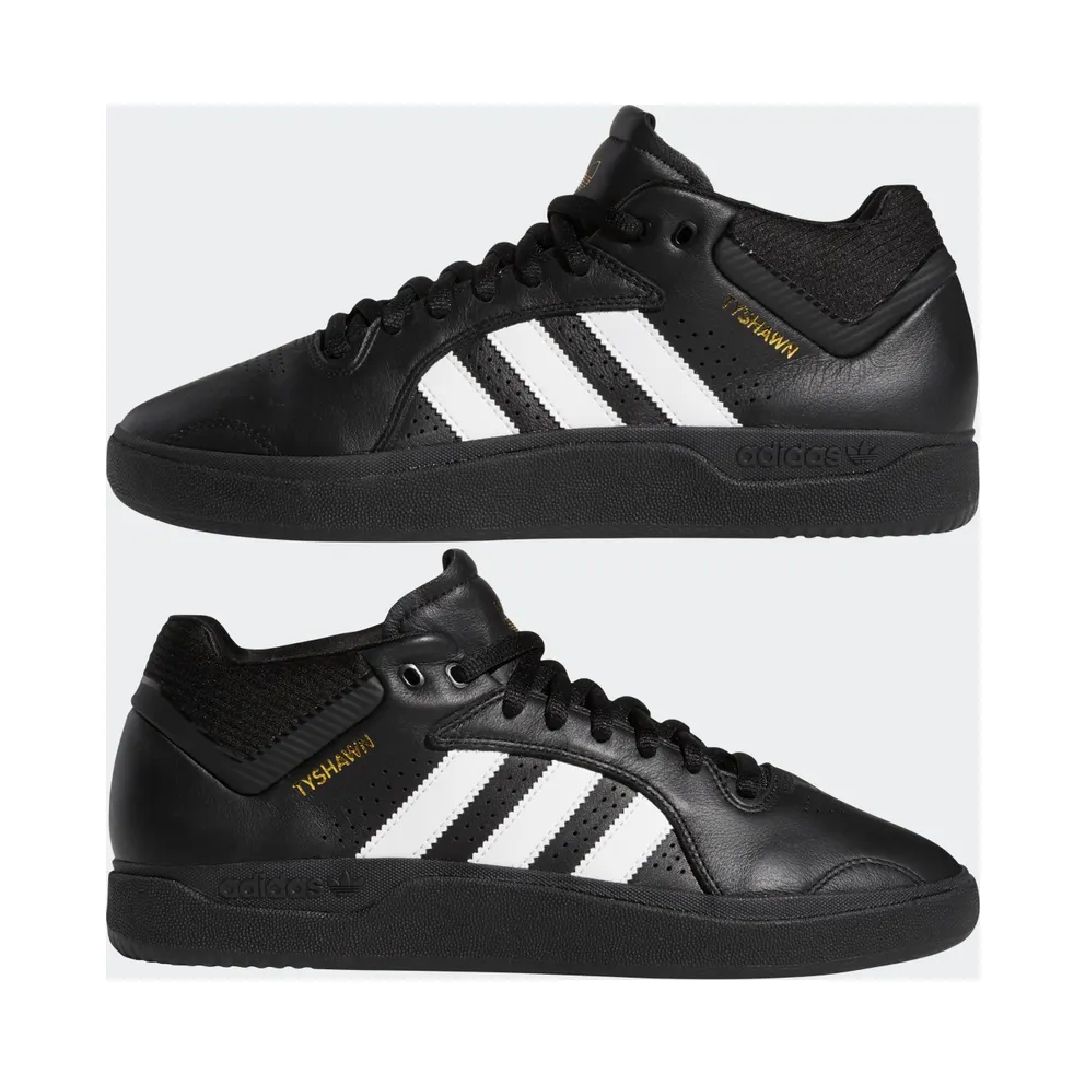 adidas Tyshawn Core Black / Cloud White / Core Black (H04930)