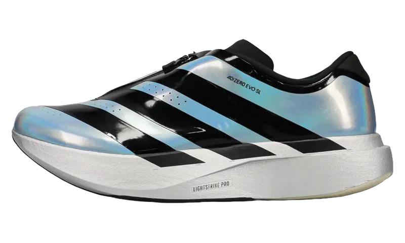 Adidas Adizero Evo SL Zip “Silver Metallic Black” (KH7787)
