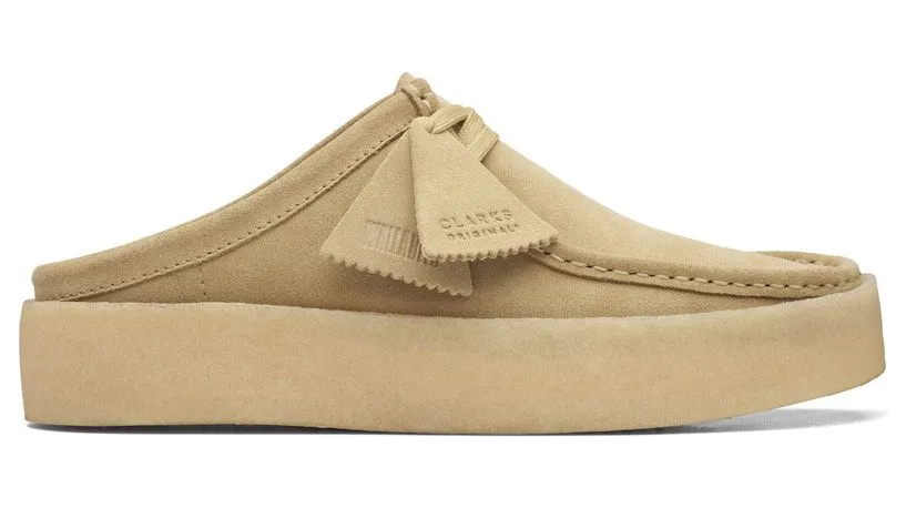 Clarks Originals Wallabee Cup Mule Maple Suede Warmlined (26169187)