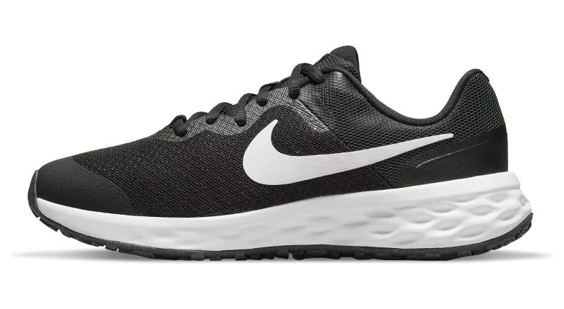 Nike Revolution 6 voor kids (straat) Zwart – “Black / White” (DD1096-003)