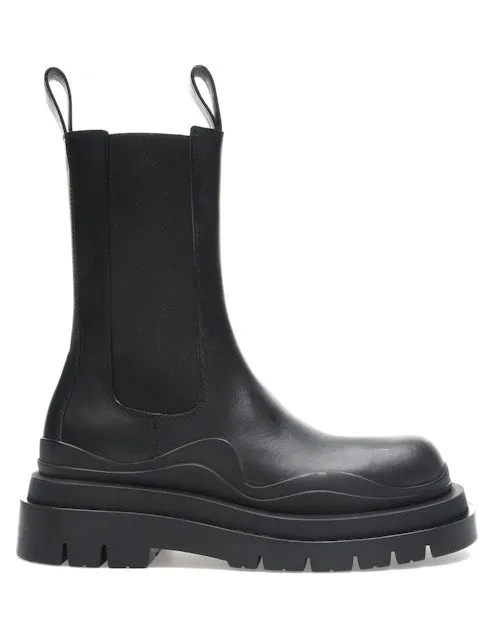 Bottega Veneta Tire Boot Black (630284 VBS50 1029)