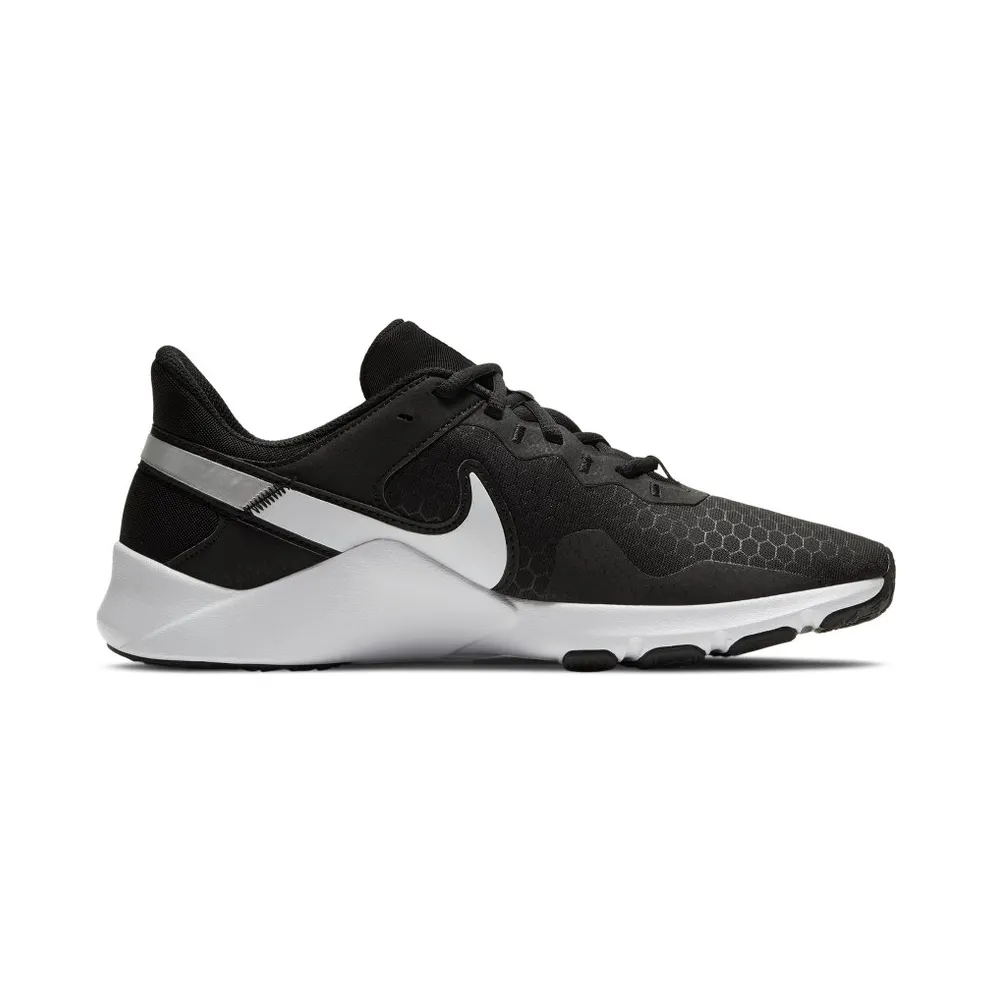 Nike Legend Essential 2 Black White Black/Metallic Silver/White (CQ9356-001)