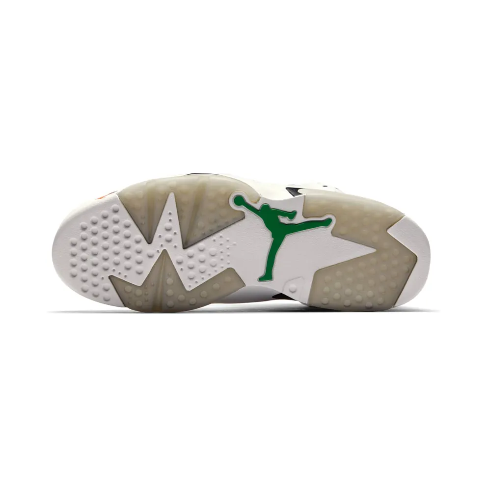 Jordan 6 Retro Gatorade Like Mike White Summit White/Team Orange-Black (384664-145)