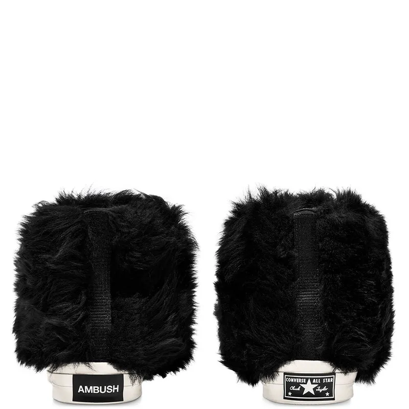 Converse Chuck 70 High Ambush – Fuzzy Black Egret (170586C)