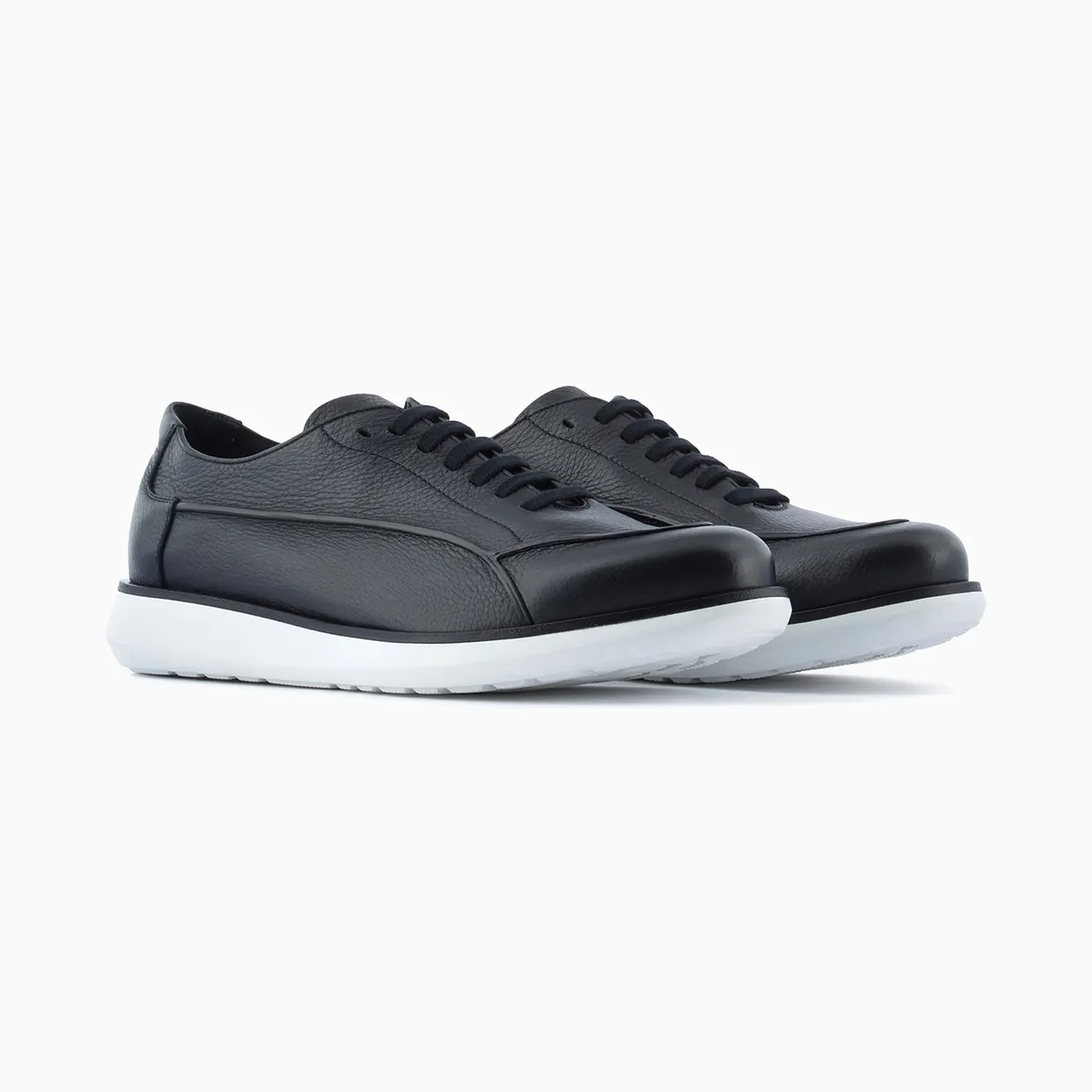 Armani Low-Top In Leather With Six Eyelets Icon (X2C526-XF224-A138) (2)